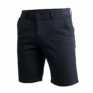 Bermuda Tommy Hilfiger Masculina de Sarja Stretch Azul marinho