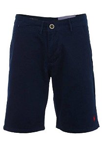 Bermuda RL Marculina Sarja Chino Azul marinho