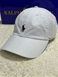 Boné Polo Ralph Lauren Cotton Chino Baseball Branco