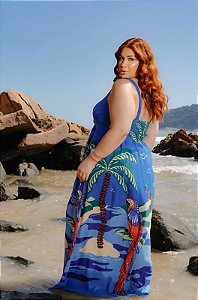 VESTIDO LONGO PLUS SIZE