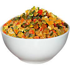 Frutas Cristalizadas em Cubos