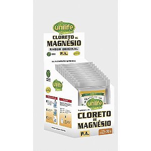Cloreto de Magnésio cx 10 de 33g - Unilife