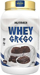 Whey Grego 900g - Sabor Brigadeiro- Nutrata