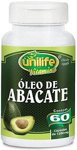 Óleo de Abacate 1G 60caps - Unilife