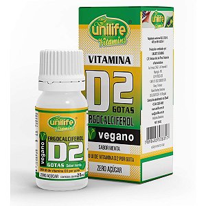 Vitamina D2 20ml gotas | Unilife