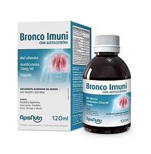 Bronco Imuni + Acetilcisteína 120ml | ApisNutri