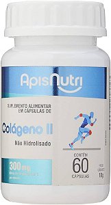 Colágeno Tipo II 300 mg 60 Cápsulas | Apisnutri