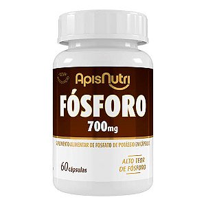 Fósforo 580mg 60 cápsulas | Apisnutri