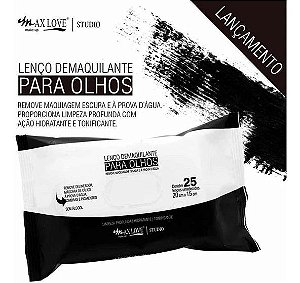 Lenço Demaquilante para Olhos  - Max Love
