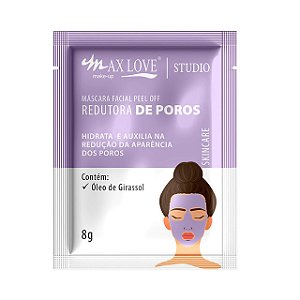 Redutora De Poros Máscara Facial Peel Off Skin (Sachê)- Max Love