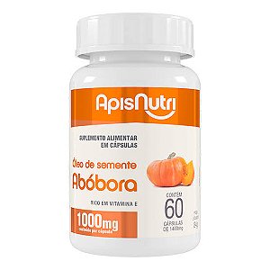 Óleo de Semente de Abóbora 1000mg 60 Cáps | ApisNutri