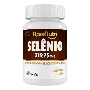 Selênio 280mg 60 Cáps - ApisNutri