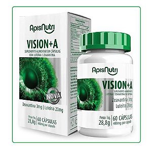 Vision + A 60 480mg 60 Cáps - ApisNutri