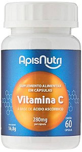 Vitamina C 280mg 60 Cáps - ApisNutri
