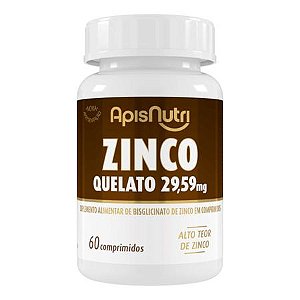 Zinco Quelato 350mg 60 Comprimidos - ApisNutri