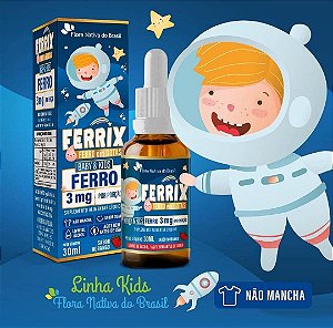 Ferrix em Gotas 30ml - Flora Nativa do Brasil