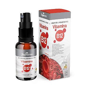 Vitamina B12 Gotas 30ml - Supraervas