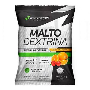 Maltodextrina Sabor Laranja com Acerola 1kg - Bodyaction