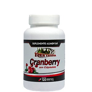 Cranberry 500mg 120 Cápsulas