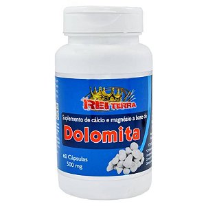 Dolomita 500mg 60 Cápsulas- Rei Terra