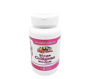 Mega Colágeno 500mg 60 Cápsulas - Rei Terra