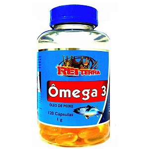 Ômega 3 1,4g 120 Cápsulas- Rei Terra
