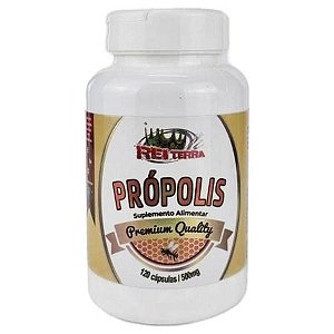 Própolis 500mg 120 Cápsulas- Rei Terra