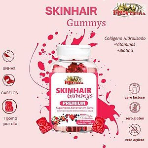 SkinHair Premium 30 Gummys - Rei Terra