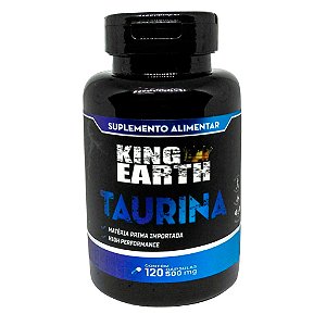 Taurina 500mg 120 Cápsulas- Rei Terra