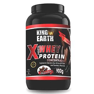 Whey Protein Concentrado Chocolate 900g- Rei Terra