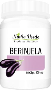 Berinjela 500mg 60 Cápsulas - Ninho Verde