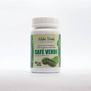 Café Verde 500mg 60 Cápsulas- Ninho Verde