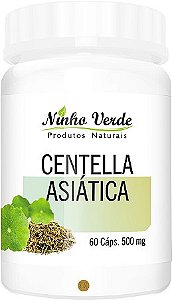Centella Asiática 500mg 60 Cápsulas- Ninho Verde