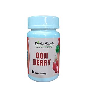 Goji Berry 500mg 60 Cápsulas- Ninho Verde