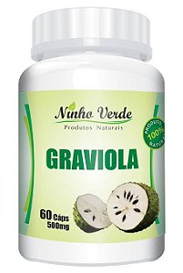 Graviola 500mg 60 Cápsulas- Ninho Verde