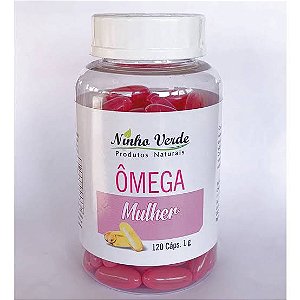 Ômega Mulher 1g 120 Cápsulas