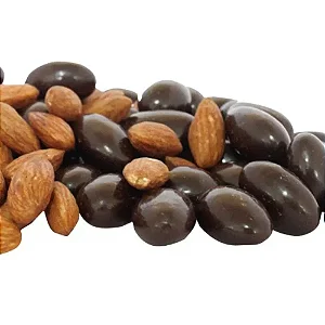 Amêndoa Drageada Trufada Chocolate Belga Meio Amargo - 5kg
