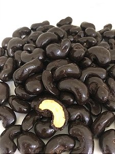 Castanha de Caju Drageada Brilhante com Chocolate Belga Meio Amargo -5kg