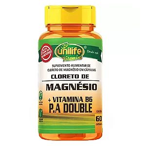 Cloreto de Magnésio P.A. 60 Cápsulas- Unilife