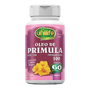 Óleo de Prímula com 60 Cápsulas - Unilife