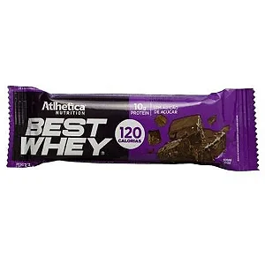 Best Whey Proteina Bar Atlhetica Sabor Brownie de Chocolate - 33g
