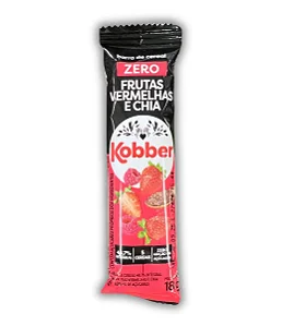 Barra de Cereal sabor Frutas Vermelhas Zero 18g Kobber