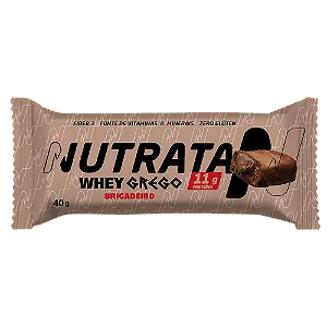 NUTRATA WHEY GREGO 40G - BRIGADEIRO
