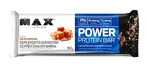 Max Titanium Power Protein Bar - 90G Milk Caramel