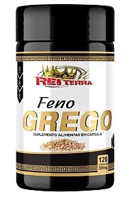 Feno Grego 300mg 120 Cápsulas - Rei Terra
