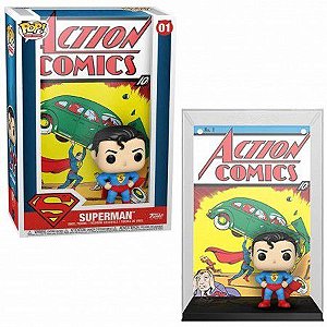 Boneco Funko Pop Comic Cover DC Superman 01