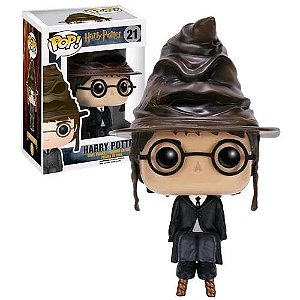 Boneco Funko Pop Harry Potter Harry Sorting Hat 21