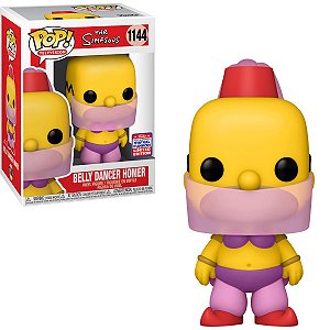 Boneco Funko Pop The Simpsons Homer Belly Dancer SDCC 2021 1144