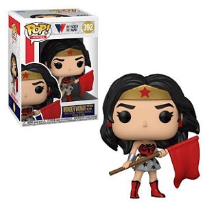 Boneco Funko Pop Heroes Wonder Woman 80th Wonder Superman Red Son 392