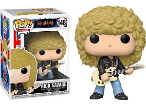 Boneco Funko Pop Rocks Def Leppard Rick Savage 148